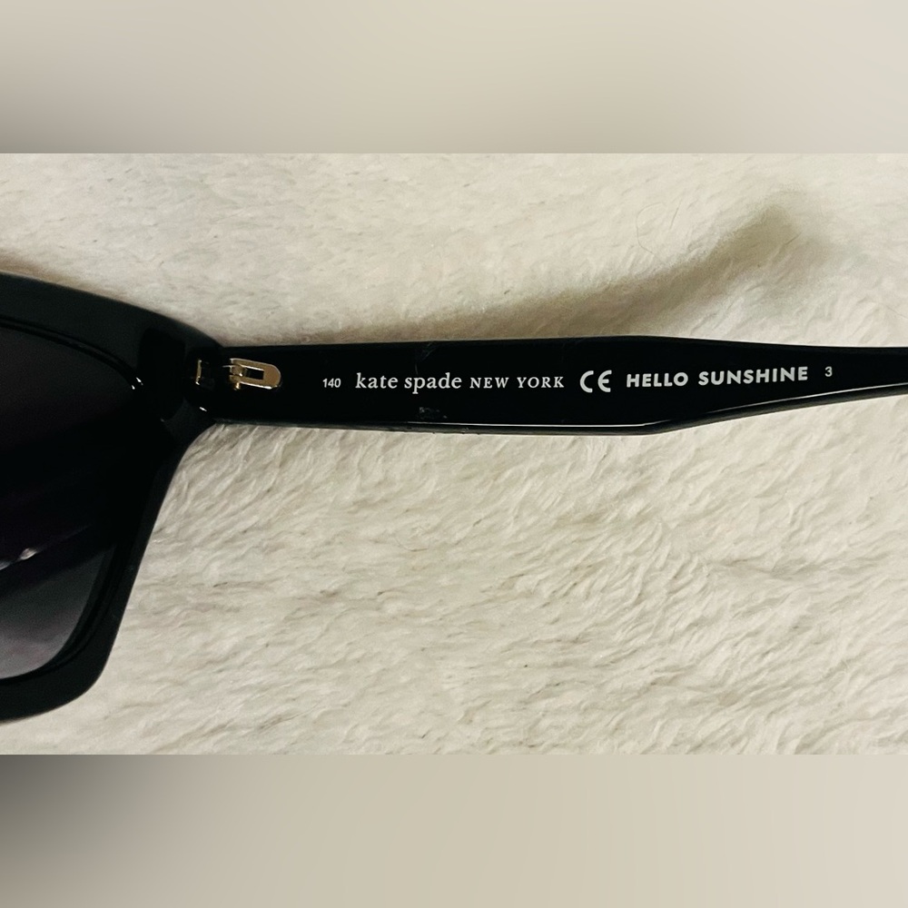 Kate Spade Amelie Black Sunglasses NWT! ♠️ - Picture 7 of 10